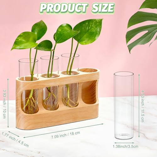 Plant Propagation Station with Wood Stand, 3-Mode 9-Level Adjustable Lights