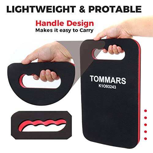 TOMMARS 0.9 Inch Thick Mechanic Kneeling Pad, 15.55 x 9.25 Inches - size: 9.25in Length-Unfodable