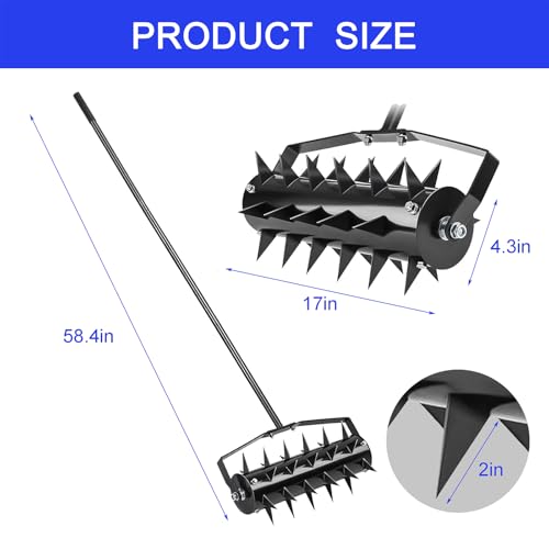 Wechoice Rolling Lawn Aerator