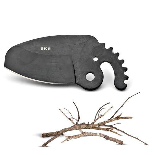 Anvil Lopper Replacement Blade - Large Coated Alloy Steel Blade for Double Ratcheting Anvil Loppers for Tree Trimming Heavy Duty Pruners - Gardening Tools by Kings County Tools