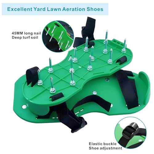 Airraider for Lawn Spike Shoes for Lawn Aerating