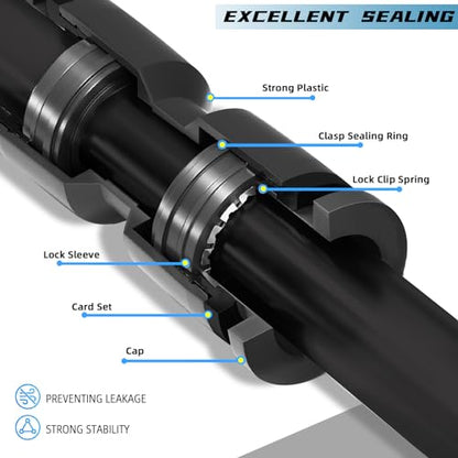 60PCS Push-to-Fit Drip Irrigation Emitters for 1/4 inch Irrigation Tubing, Adjustable 360 Degree Vortex Drip Emitters with Stake, Irrigation Dripper Sprinklers for Drip Irrigation System - size: 60PCS Drip Irrigation Vortex Emitters