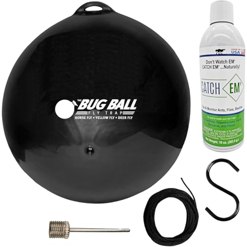 Bug Ball Deluxe Complete Kit - Biting Fly and Insect Trap, Pack of 3