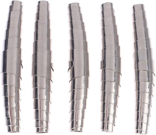 5 Pcs Silver Springs Pruners Replacement, Replacement Pruning Shear Spring,Spare Spring, Hand Pruner Replacement Practical Kit Garden Supplies Stainless Steel Accessories Gardening Scissors Shears