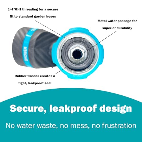 Gilmour Heavy Duty Thumb Control Garden Hose Nozzle with Swivel Connect - style: Thumb Control