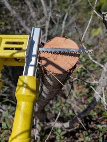 Wireless Remote Control Electric Pole Saw - Ultra Light Tree Pruner Attachment for Standard Extension Poles (Sold Separately) - Up to 35ft Reach, Cuts 4" Branches Safely from Ground - SFT20-2 V2