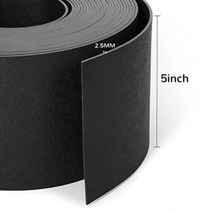 Anleolife 60ft Flexible Plastic Landscape Edging Coil with 18 Stakes - style: 60ft with 18pcs stakes
