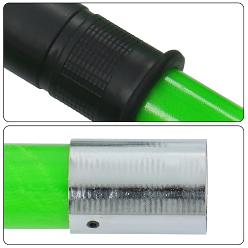 30FT Extendable Pole Saw, Manual Branch Trimmer with Long Handle - size: 30FT Green