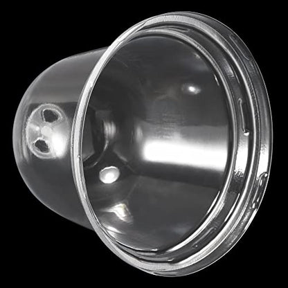 PATIKIL 10-Pack 4.1" Plant Humidity Dome Round Plant Cover Clear 10.5cm - size: 4.1"