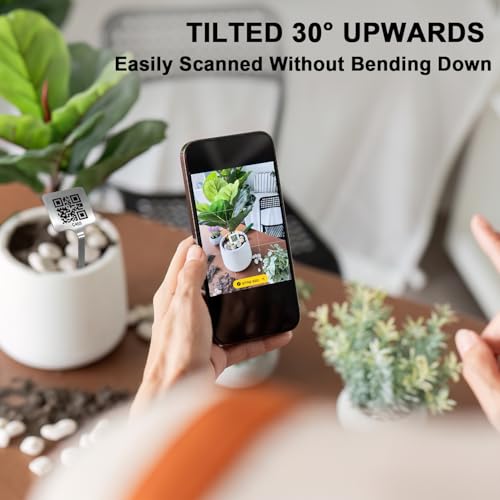 QR Plant Labels, Scan-to-Record Plant Care Tracker, 20 pcs - size: 20pcs