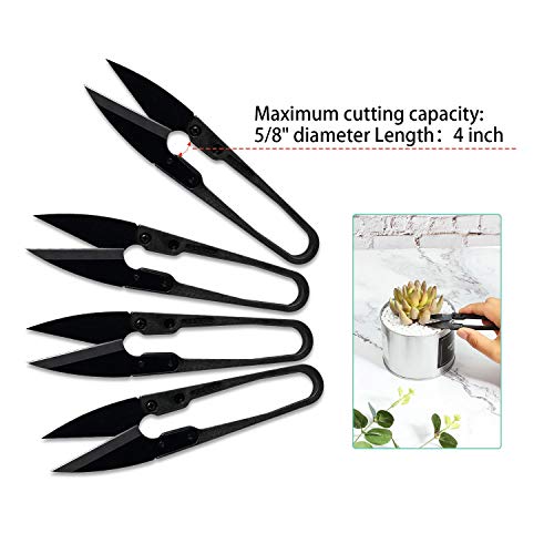 16pcs Bonsai Pruning Scissors Mini Garden Clippers Pruning Shears for Bud