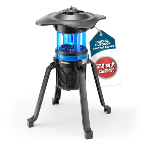 Flowtron Bug Trap Zapper, UV Light & Fan, 800V Grid, 530 Sq Ft Coverage