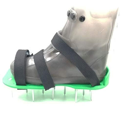 6.8 cm Spikes - Lawn Aerator Spike Shoes with Heavy Duty Metal Buckles, 4 Adjustable Straps and Sharper Spikes for Effective Soil Aeration for Greener Yard, 6.8 cm (About 2.7 inch) Spikes
