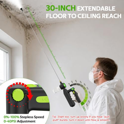 Electric Diatomaceous Earth Duster, Small Dry Powder Applicator