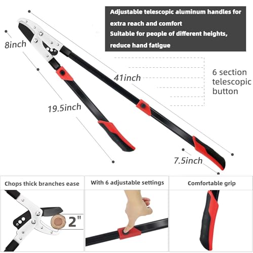 YRTSH 3-Piece Garden Tool Set, Loppers, Hedge Clippers and Garden Shears