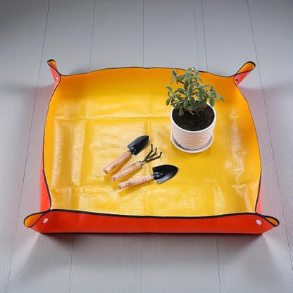 Thickened Gardening Mat, Transplanting, Potted Plant, Soil Changing, Garden, Preparation Mat, Floor, Flower Mat, Foldable and Portable, for Soil Changing