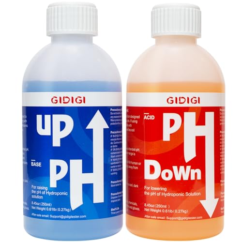 Hydroponics pH Up Down Solution pH Control Kit pH Adjuster