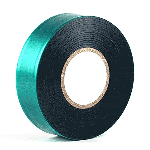 2 Rolls Stretch Tie Tape Garden Tie Green Thick Plant Ribbon for Indoor Outdoor Patio Plant Tree, Branches, Climbing Planters, Flowers, 1 Inch Wide by 150 Feet Long - size: 1 Inch
