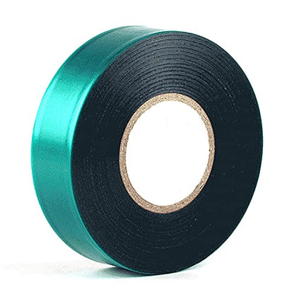 2 Rolls Stretch Tie Tape Garden Tie Green Thick Plant Ribbon for Indoor Outdoor Patio Plant Tree, Branches, Climbing Planters, Flowers, 1 Inch Wide by 150 Feet Long - size: 1 Inch