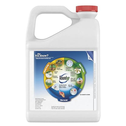 Roundup Weed & Grass Killer4 Concentrate, 2.5 gal. - size: 2.5 gal. Conentrate