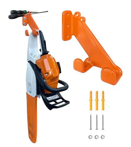 Chainsaw Hanger, 1 Pack Chainsaw Holder Wall Mount, Chain Saw Storage Rack - color: 1 Pack