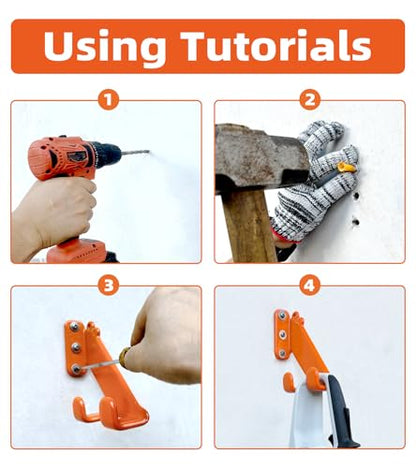 Chainsaw Hanger, 3 Pack Chainsaw Holder Wall Mount, Chain Saw Storage Rack - color: 3 Pack