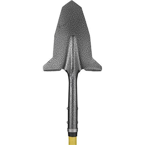 Spear Head Spade SHFD3 40" Teal Garden Spade Shovel - Gardening Shovel with a 9" x 11" Beveled Blade, Steel-Reinforced Fiberglass Long Handle & Cushioned D-Grip - Digging Spade for Planting - color: Teal