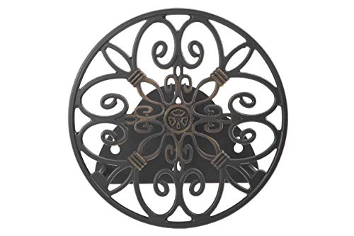 Liberty Garden Products 670 Wall Mounted Decorative Hose Butler, Holds 125-Feet of , Black - size: 1 Count (Pack of 1)