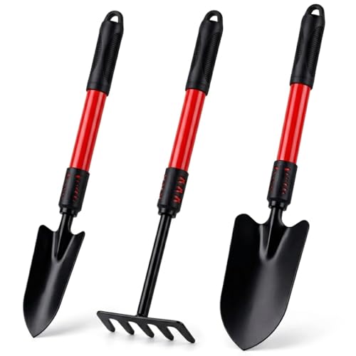 3 Heavy Duty Garden Tools Set, Gardening Gift Men Women