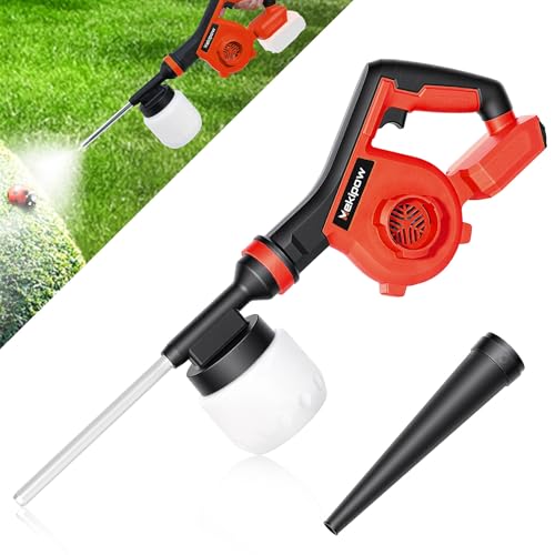 Electric Diatomaceous Earth Duster Compatible for Milwaukee 18V Battery - color: Red