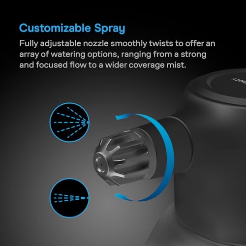 AC Infinity Electric Garden Sprayer 2L, Rechargeable Plant Mister, Frost - color: Frost