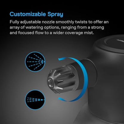 AC Infinity Electric Garden Sprayer 2L, Rechargeable Plant Mister, Frost - color: Frost
