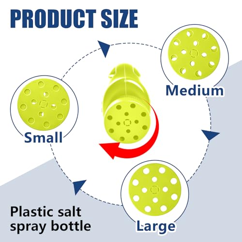 ZXJ Handheld Seed Shaker – Hand Spreader - 90oz Capacity Multi-Purpose Spreader for Fertilizer, Grass Seed, Ice Melt & Lawn Care - Green - color: Green