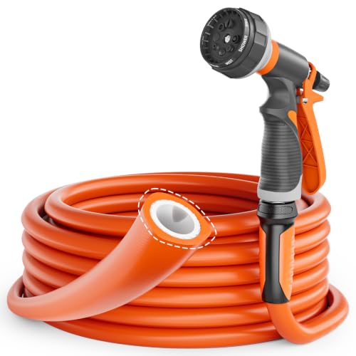 SPECILITE Heavy Duty Garden Hose 25ft x 5/8" for Hot Cold Water - size: 25FT