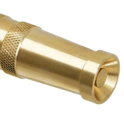 Triumpeek Solid Brass Hose Nozzle, 4 Pack 4"L - color: 4 Packs - Brass