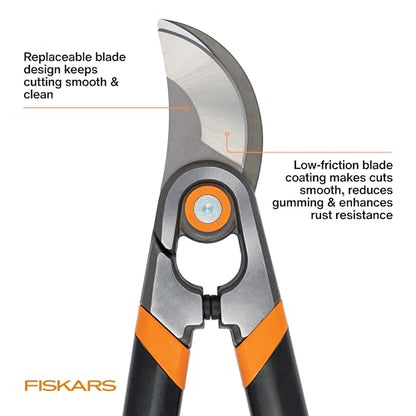 Fiskars 30" Forged Garden Bypass Loppers, 2" Cut Capacity Tree Trimmer - style: 30 in