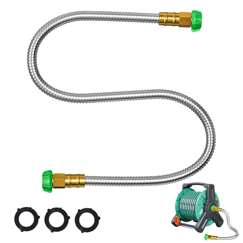 Short Garden Hose 5 ft, Female to Female Connector, Water Hose Extension - size: 5FT