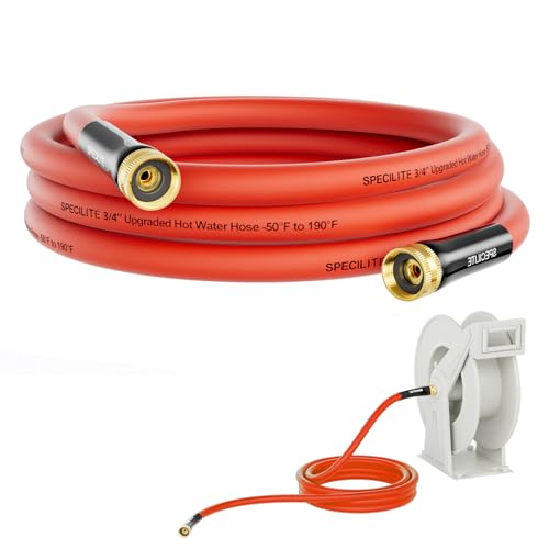 SPECILITE 3/4" x 15FT Female to Female Hot/Cold Leader Garden Water Hose - size: 15FT 3/4" ID Female to Female