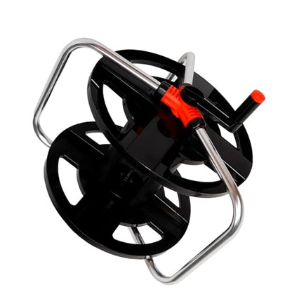 Garden Hose Reel Cart Hold Up to 115ft Portable Water Hose Reel