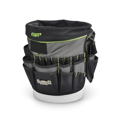 AWP Bucket Tool Organizer 51-pocket, Utility Tool Bag, 1 Pack