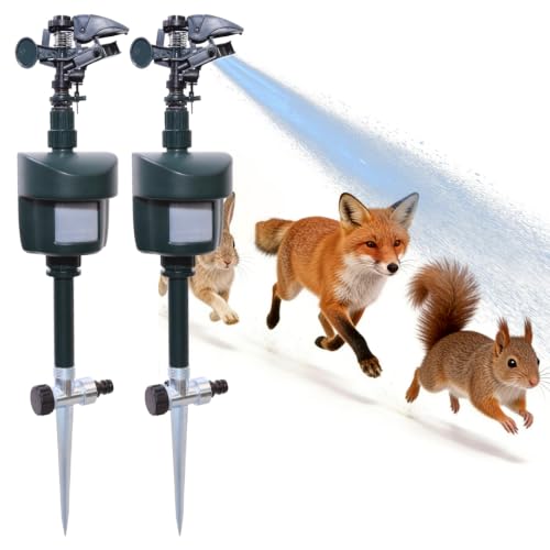 Motion Sensor Sprinkler, Adjustable Water Spray for Lawn&Garden