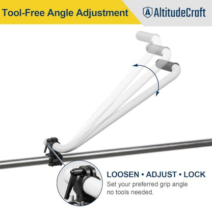 21.8" Weed Eater Handle Extension for Tall Users 6'2"+ - size: Extended Trimmer Handle (1-Pack)