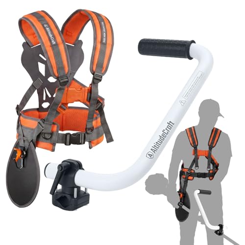 2-in-1 Weed Eater Handle Extension and Trimmer Harness Kit - size: Pro-Grade Trimmer Kit