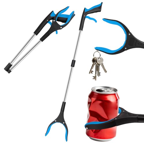 Grabber Reacher Tool - 32” Extra Long Foldable Gripper and Reaching Tool - color: 1-pack