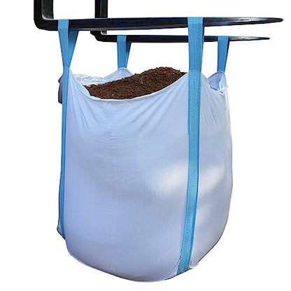 FIBC Bulk Bags 10-Pack, 35x35x43 in, 3300 lb Woven PP