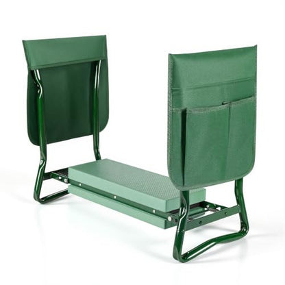 Garden Kneeler and Seat with 2 Tool Pouches for Gardening Work
