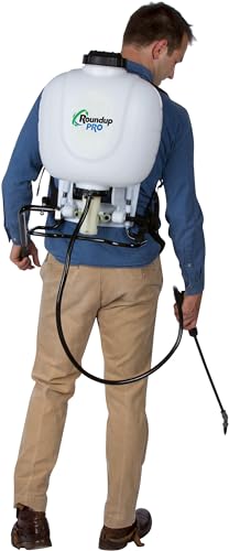 Roundup 190314 Backpack Sprayer for Fertilizers, Herbicides, Weed Killers & Insecticides, 4 Gallon - size: Backpack Sprayer