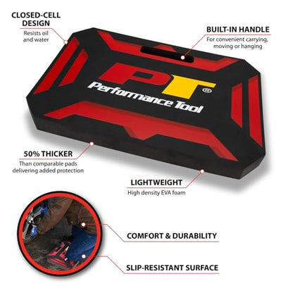 Performance Tool W88978 Extra Thick Foam Kneeling Pad