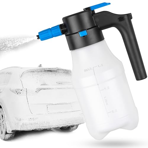 Luney 1.5L Electric Foam Sprayer, USB Rechargeable, for Car Washing, Home