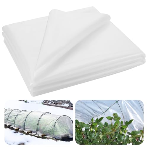 Alphatool 10 x 30 ft Greenhouse Cover Plastic Sheeting for Outdoor Plants - size: 10 x 30 ft